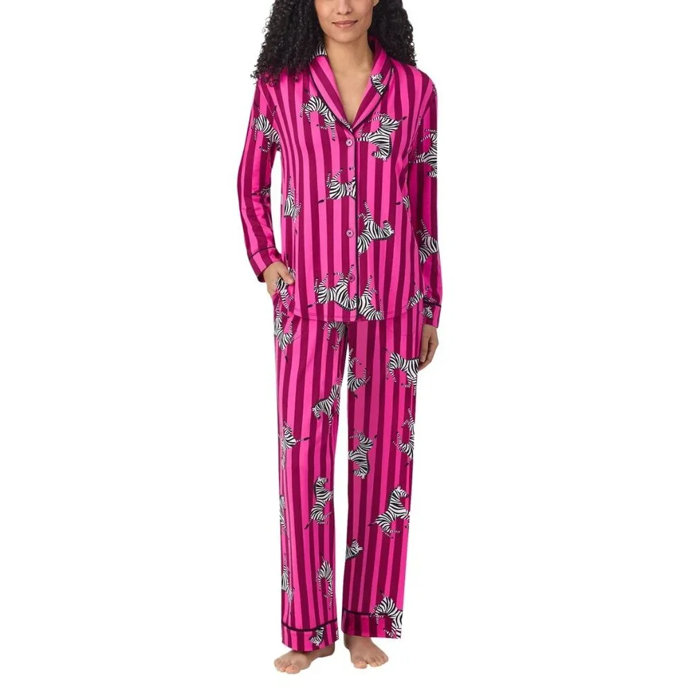 Room Service Women's‎ Shawl Collar Pajama Set